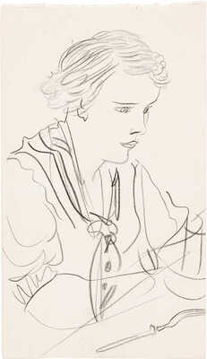 Успенский Алексей Александрович. Женский портрет